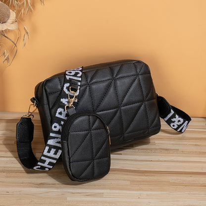 New Two-piece Set Women's All-match Messenger Bag